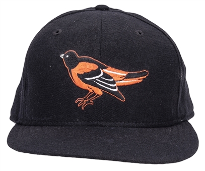1996 Cal Ripken Jr. ALCS Game 5 Used Baltimore Orioles Hat (Ripken LOA)